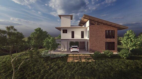Casa de Campo São Simão - vista externa