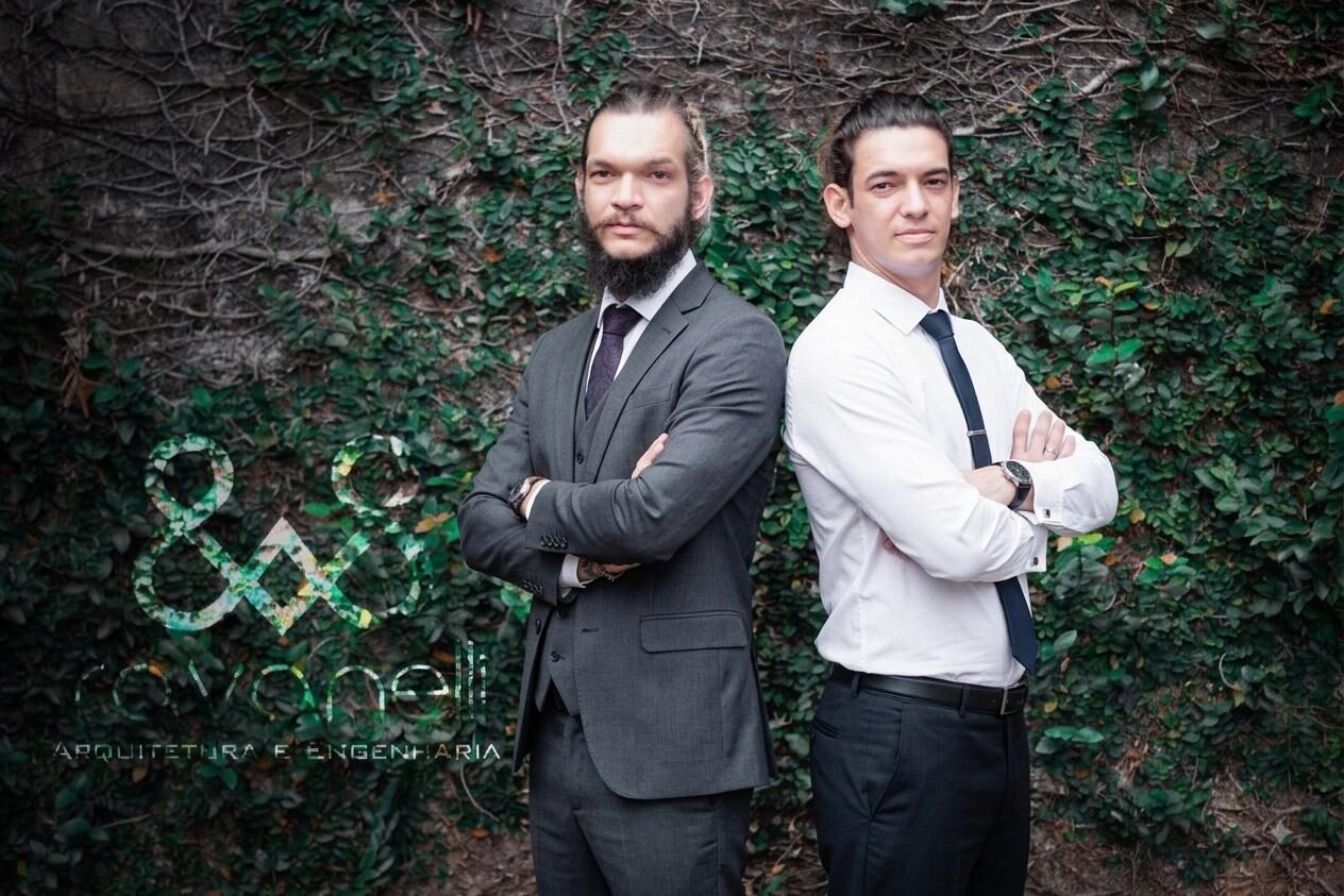 Eduardo e Gabriel Ravanelli, fundadores do escritório
