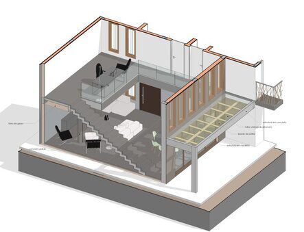 Vista 3D interna